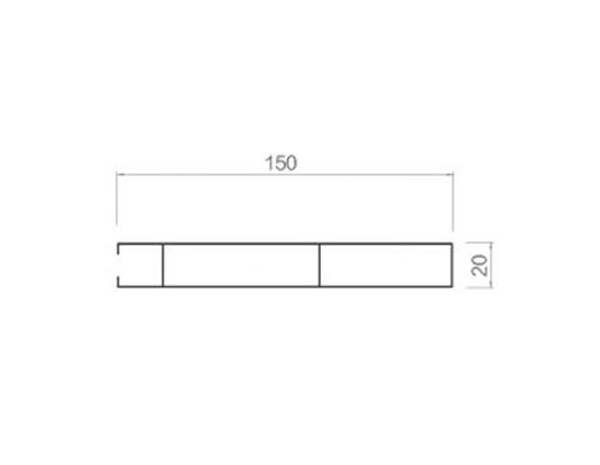 吊件槽方通-20-150