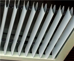 V-shaped screen