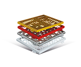 Hollow aluminum veneer
