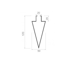 Arrow hanger-50-120